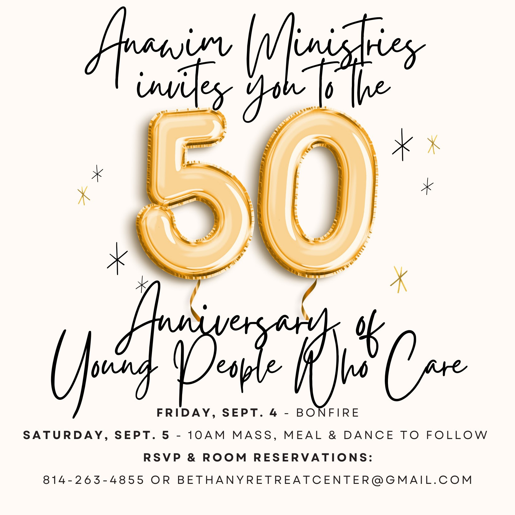 Young People Who Care anniversary celebration